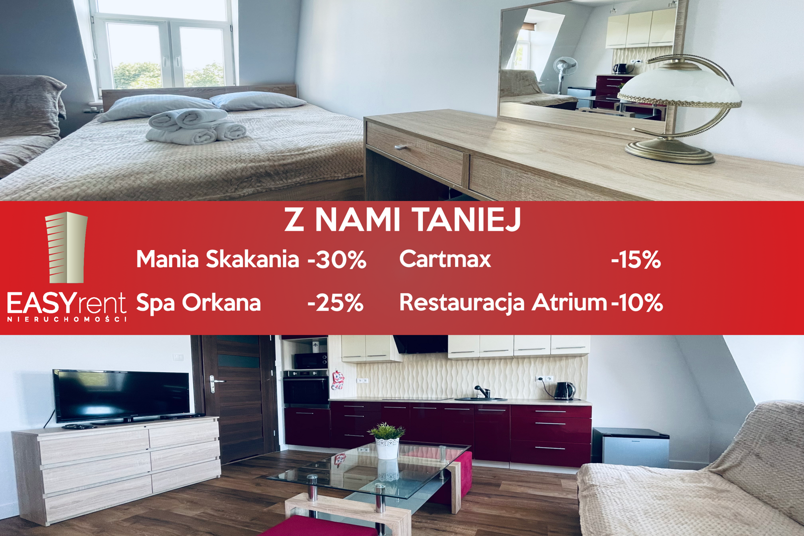 EASY RENT Apartments- Wyszyńskiego CityCenter