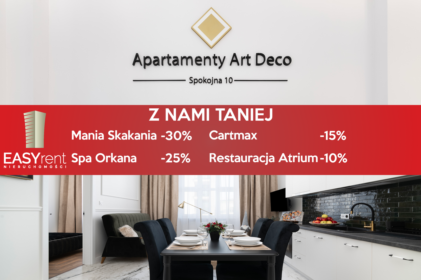 EASY RENT Apartments - Spokojna ART DECO  PREMIUM 37