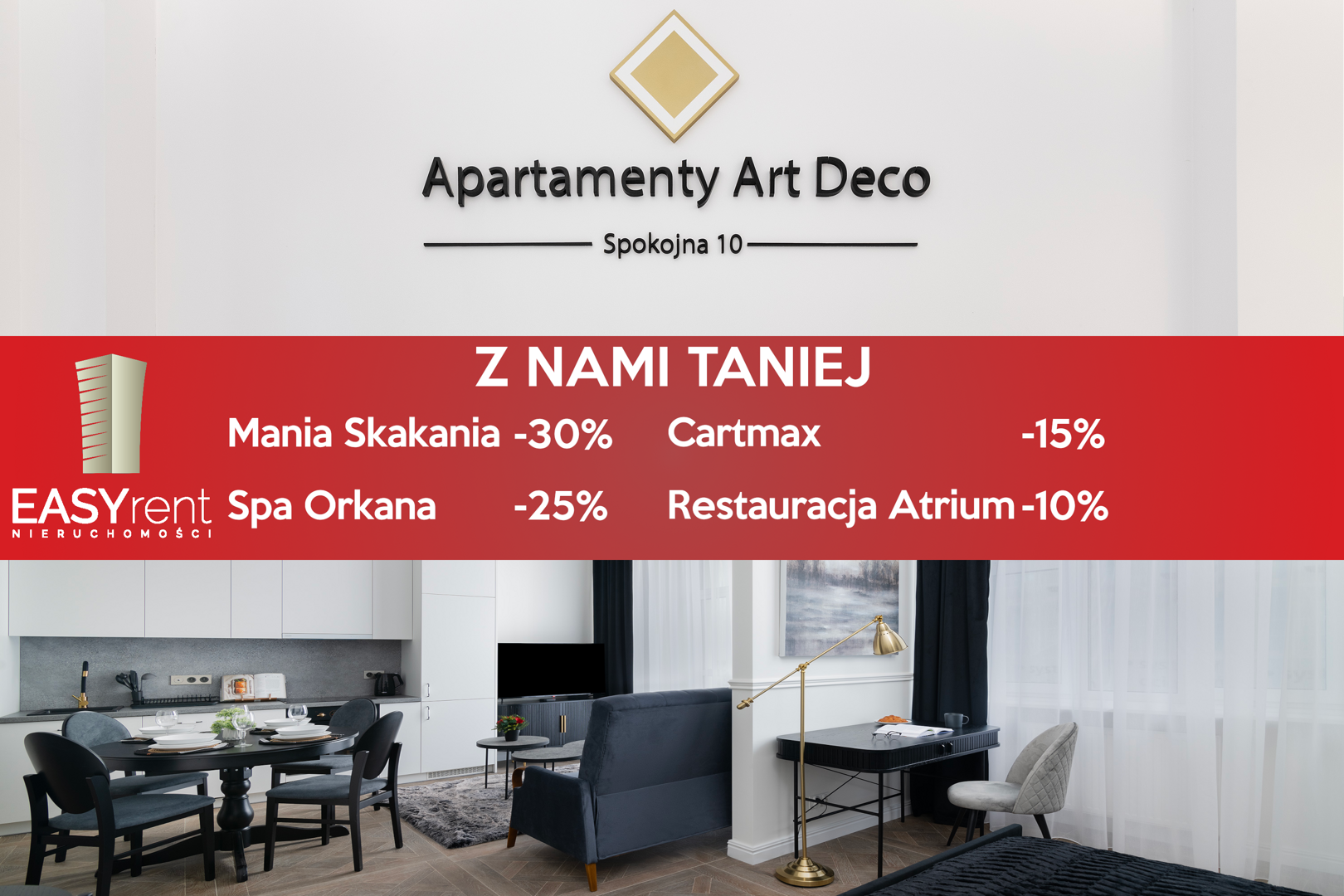 EASY RENT Apartments - Spokojna 34 ART DECO PREMIUM